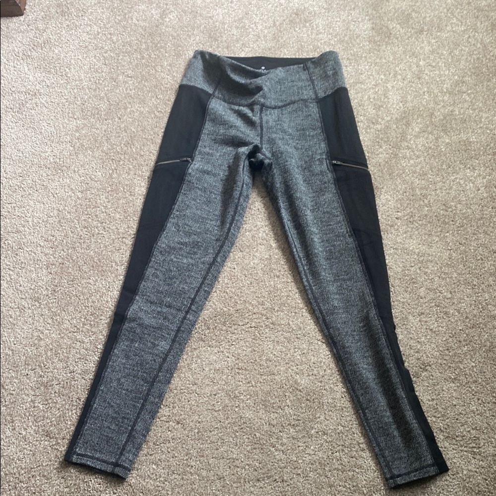 White and Black Leggings
